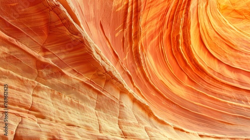 The image is of a canyon with a red and orange color scheme