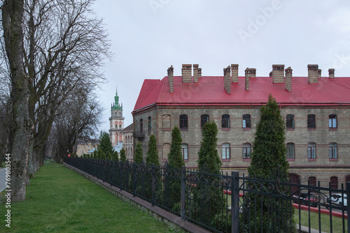 Lviv, Ukraine - Lviv fire station