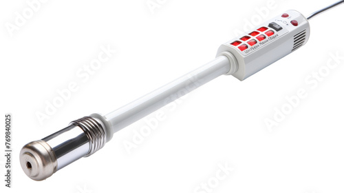 Electric Immersion Heaters on transparent background.