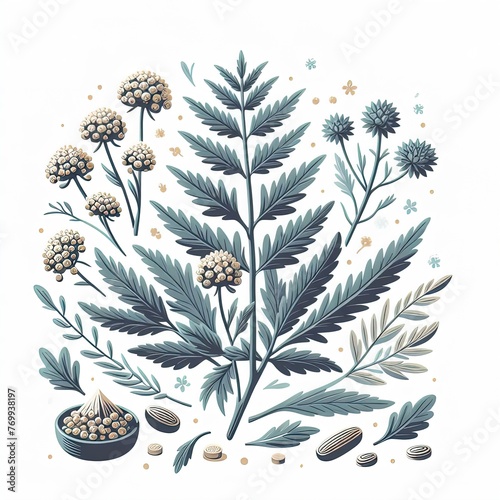 Artemisia absinthium (Wormwood)