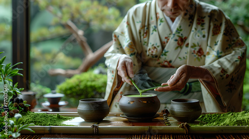 Japanese Tea Ceremony with Matcha