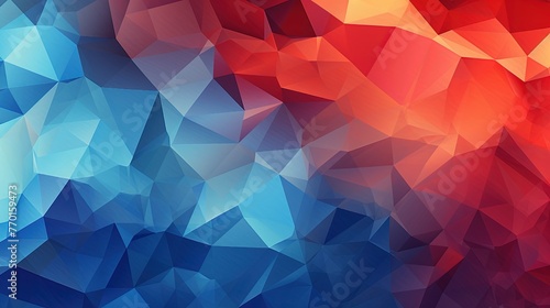a background with irregular polygons arranged in a scattered formation