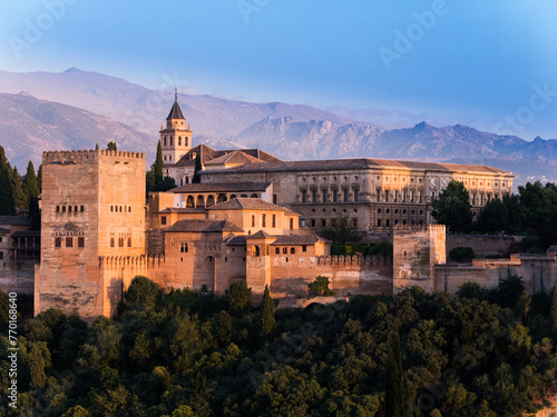 the alhambra palace charles v tower of comares