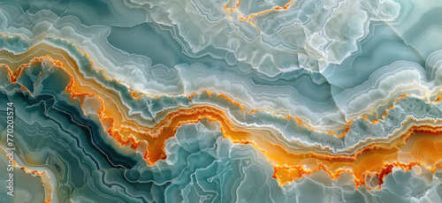 A closeup of an elegant jade marble surface, showcasing its intricate patterns and rich colors. Created with Ai