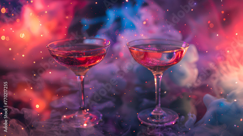 Nebula nectar combines cosmic imagery with drinks bright galaxy outer space drink color 