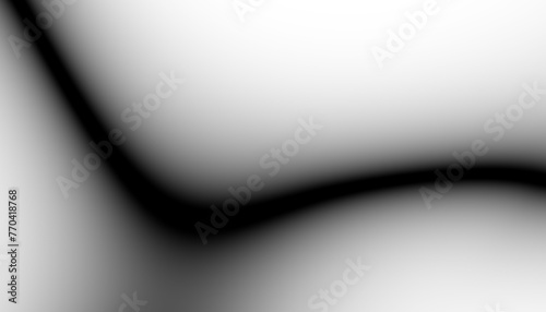Abstract black blur thin linear abstract curved wavy wide pattern for background, wallpaper, banner, label etc. Overlay png design