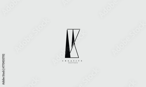 Alphabet letters Initials Monogram logo bb