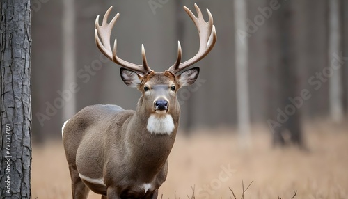 a-buck-with-antlers-rising-proudly-above-its-head-