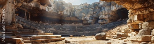 Echoes in an ancient amphitheater