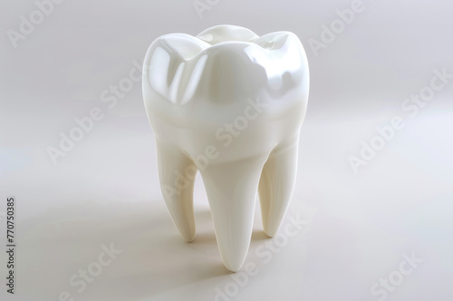 Tooth Shaped Like a Toothbrush Holder