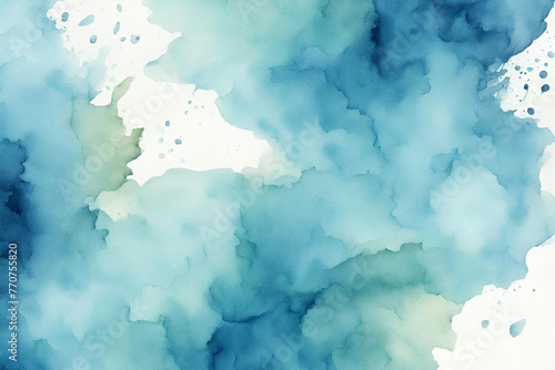 abstract blue watercolor background. - 62