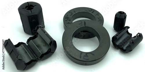 Ferrite beads and toroid cores