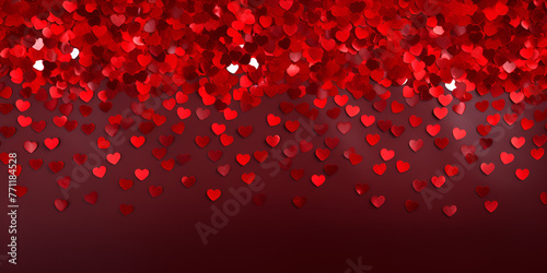 Red Light Effect Love Wedding Background, 