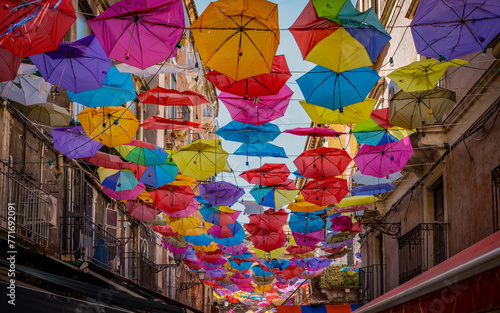 Sicily [Italy]-Catania-.Piazza Umbrella