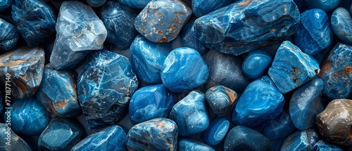 Sapphires serene blue