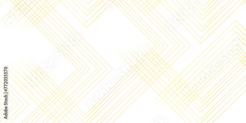 Abstract yellow tringle shape stroke lines and geometric design and modern grid background . Beautiful turquoise tulle fabric on line background .digital frequency track equalizer vector .