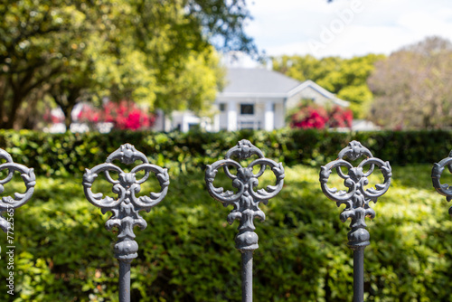 Fence outside home