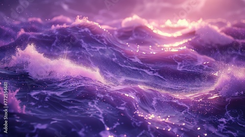 floating ultraviolet wave backgrounds