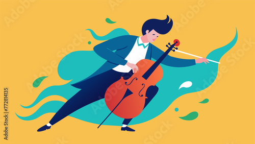With each stroke of the bow on their cello the musicians movements become more fluid and effortless. They have entered a flow state where their