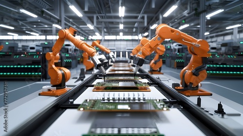 Robotic manipulators in the production of electronics increase the competitiveness of the enterprise by optimizing labor costs and reducing costs.