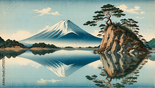 浮世絵（Ukiyoe）／富士山 