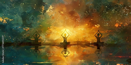 serenity spirituality yoga meditation peace tranquility harmony balance inner peace self-awareness enlightenment awakening nirvana moksha satori samadhi