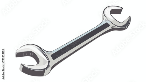 wrench icon. sign design. background flat vector isolated