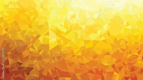 Yellow Polygonal Mosaic Background Creative Design Tem