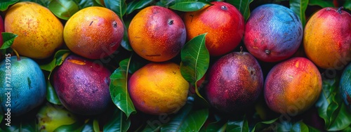 Mango and fresh fruit basket