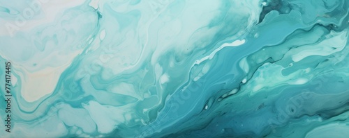 Turquoise marble texture background