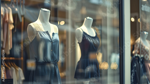 Modern Fashion Haven: A Sleek and Stylish Storefront Showcasing the Latest Trends in Fashion with the Help of Generative AI
