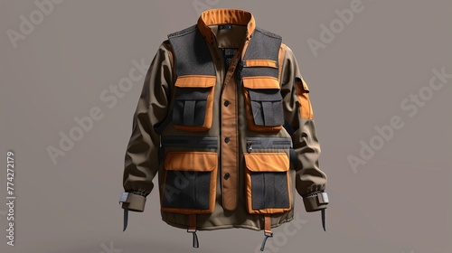 Working vest, Adventure vest, solitary