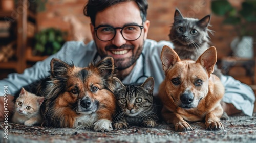 Radiating warmth and happiness, this veterinary pro spreads sunshine wherever they go. Their genuine love for animals transforms every visit into a joyful experience. 