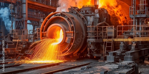 Electric Arc Furnace Melting Scrap Metal For Steel