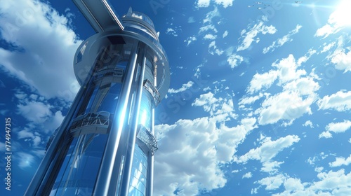 Space Elevator Terminal: Envision a terminal 