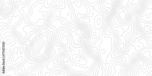 Abstract geological Topographic map patterns, lines geometric Contour maps, The concept of a conditional geography scheme with lines, black and white topographic contours lines.