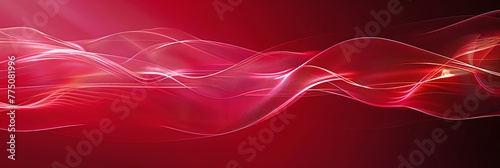 wallpaper shimmering red color , aspec ratio 3:1 for banner, poster, social media