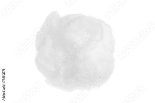 White absorbent cotton on a clean background.