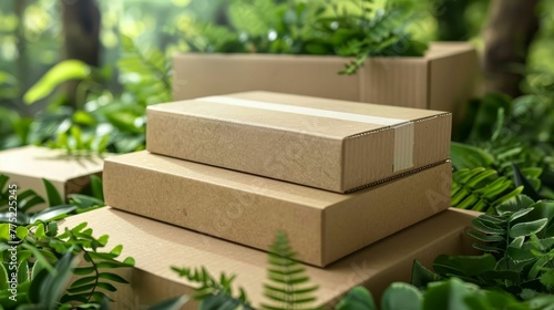 Green packaging solutions for shipping, eco-encased, planet preserved