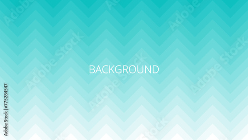 Light blue zigzag background. Abstract banner with zig zag lines. Gradient blended chevron or herringbone 
