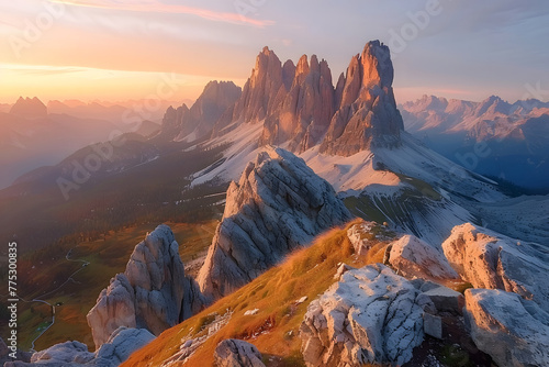 Majestätische Dolomiten: Atemberaubende Landschaft in den italienischen Alpen