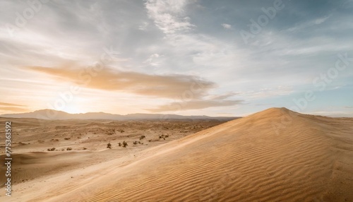 nature landscape desert sand sky