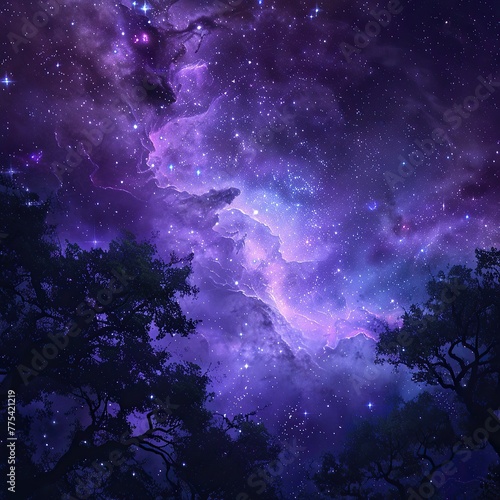 astral tales, starfield, story, 8k, dark purple-