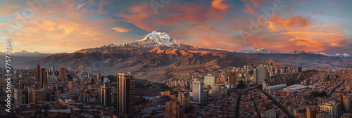 Great City in the World Evoking La Paz in Bolivia