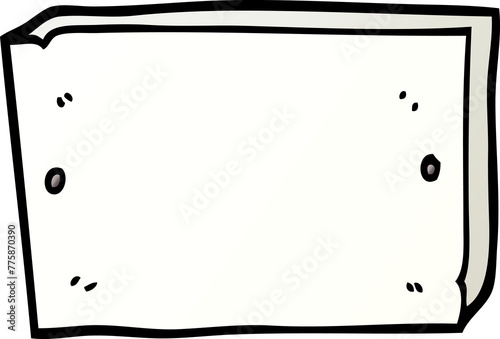 vector gradient illustration cartoon sign