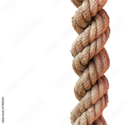 Close-up of knotted rope