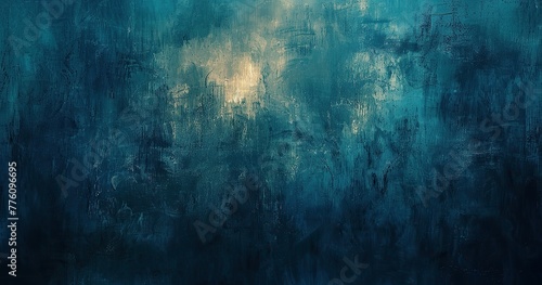 Painterly style abstract background. No specific subject. Undefined setting, capturing the essence of a dark, moody atmosphere. 