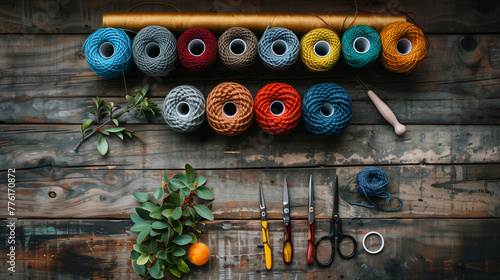 Basic materials for crochet