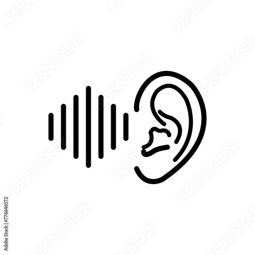 Ear icon