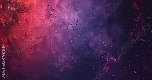violet and red dark noisy gradient background